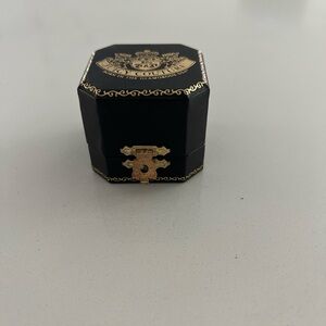 Juicy Couture Black and Gold Jewelry Box